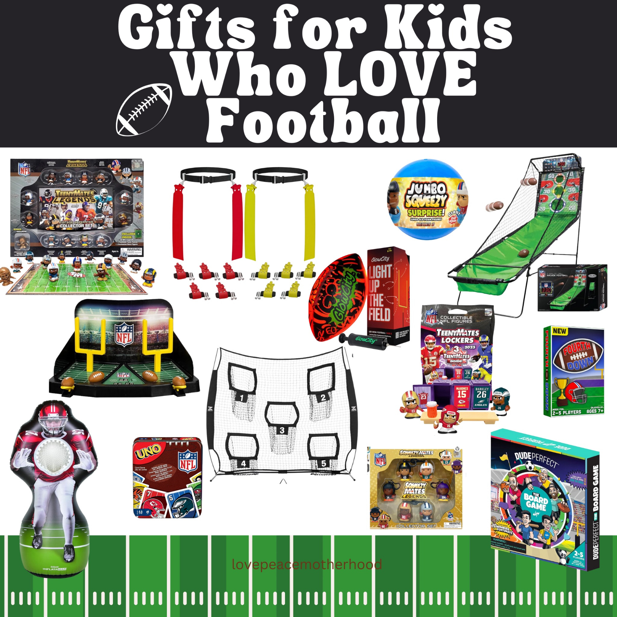 Gifts for kids who love football. These football gifts are sure to be a hit! 

#LTKFamily #LTKGiftGuide #LTKKids