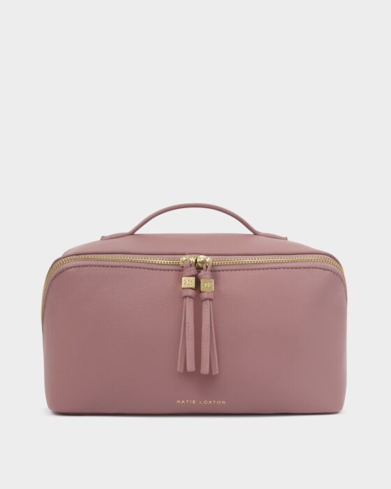 Soho Large Makeup and Wash Bag in Deep Rose | Katie Loxton Ltd. (UK)