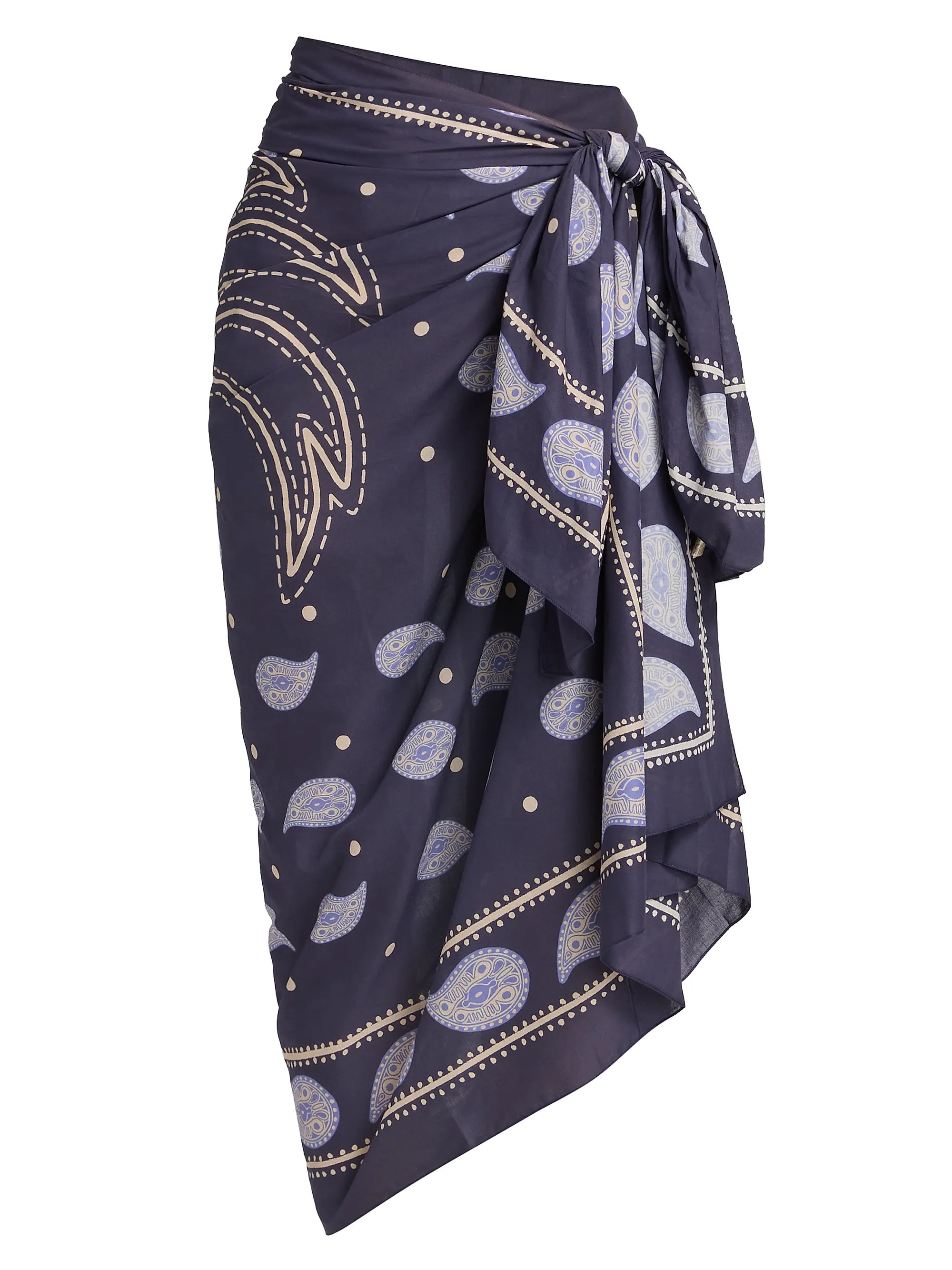 Whale Tail Vibrant Horizons Side-Tie Pareo Skirt | Saks Fifth Avenue