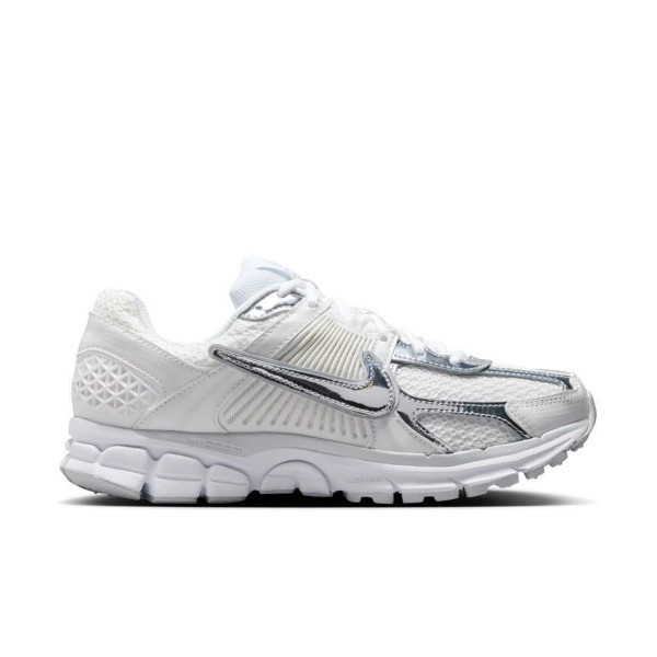 Women's Nike Zoom Vomero 5 Sneakers 8.5 Regular White/Metallic Silver-Summit White | Scheels