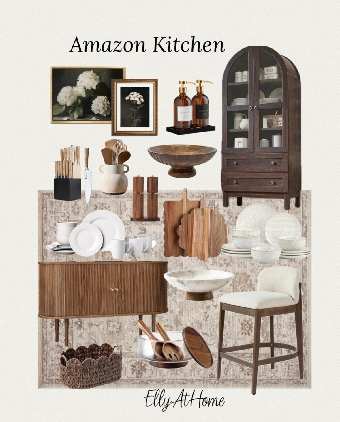 Amazon neutral kitchen! Shop cabinets, area rugs, dinnerware, kitchen accessories, kitchen stools, and more! Free shipping

#LTKHome #LTKSaleAlert #LTKdayinmylife