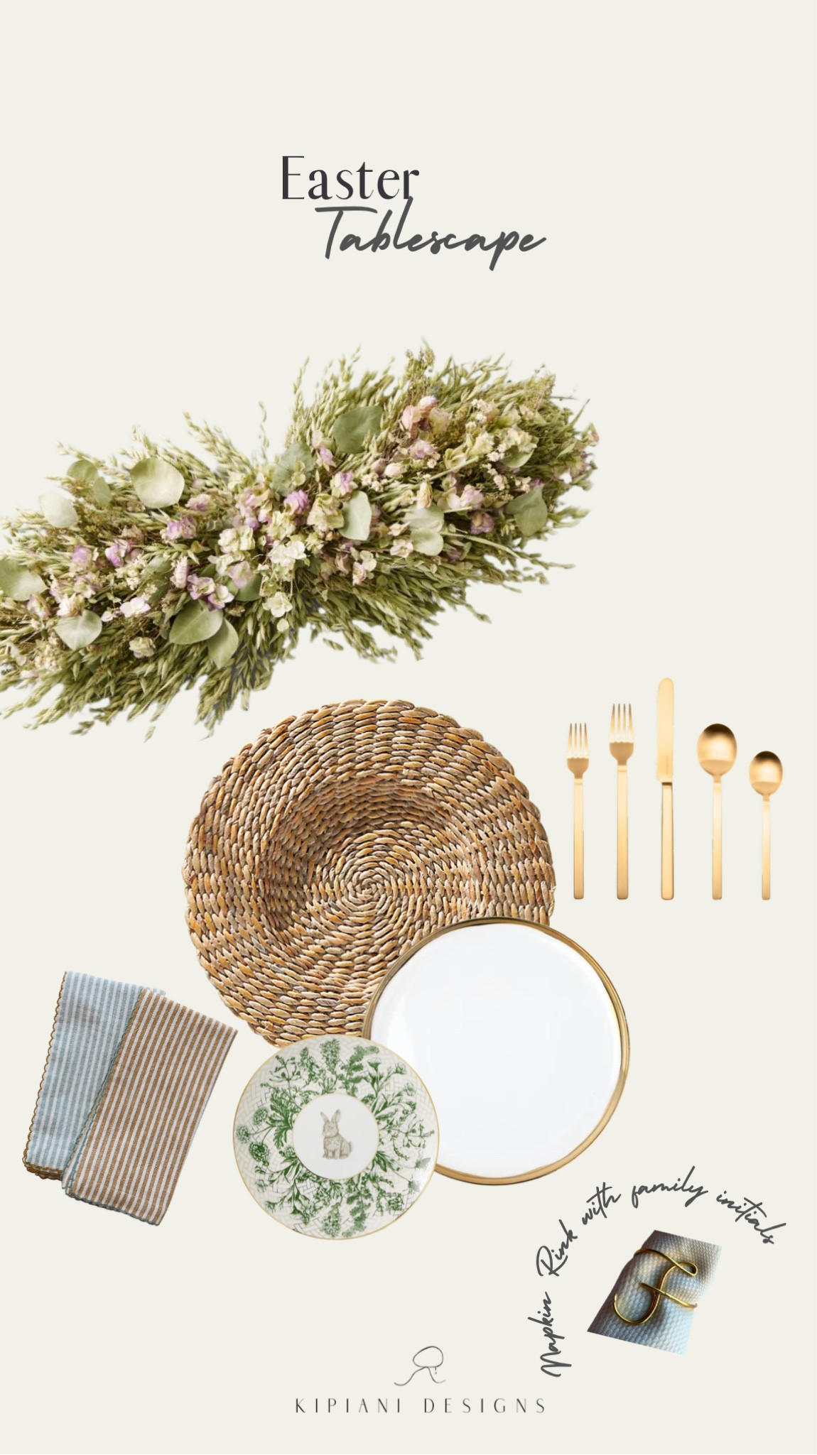 Easter tablescape 

#LTKhome #LTKSeasonal