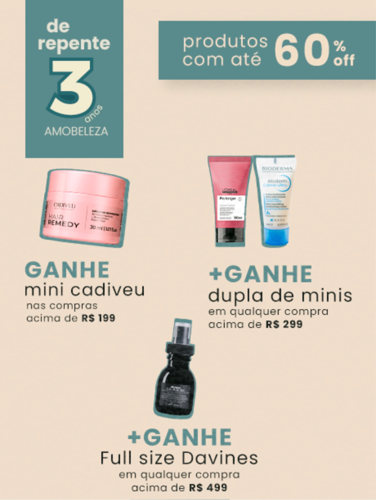 De repente 3 anos de AMOBELEZA 🎉

Produtos com até 60% de desconto!



#LTKbeauty #LTKbrasil