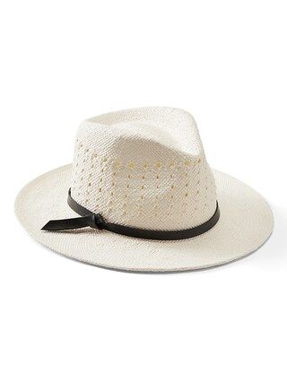 Open Weave Panama Hat | Banana Republic CA