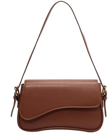 PU Leather Tote Bag for Women with 2 Removable Straps and Zipper Closure | Amazon (US)