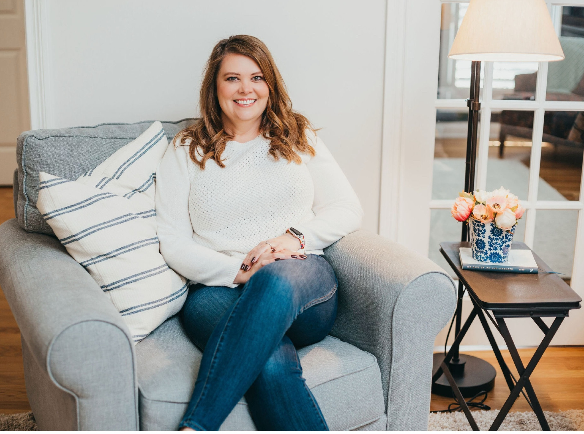 Our Pottery Barn folding side table is genius!! It’s heavy and sturdy, but folds for quick storage. Our salesman told us it was mirrored after an English Garden Table. We love it! 

#LTKhome #LTKfamily #LTKFind