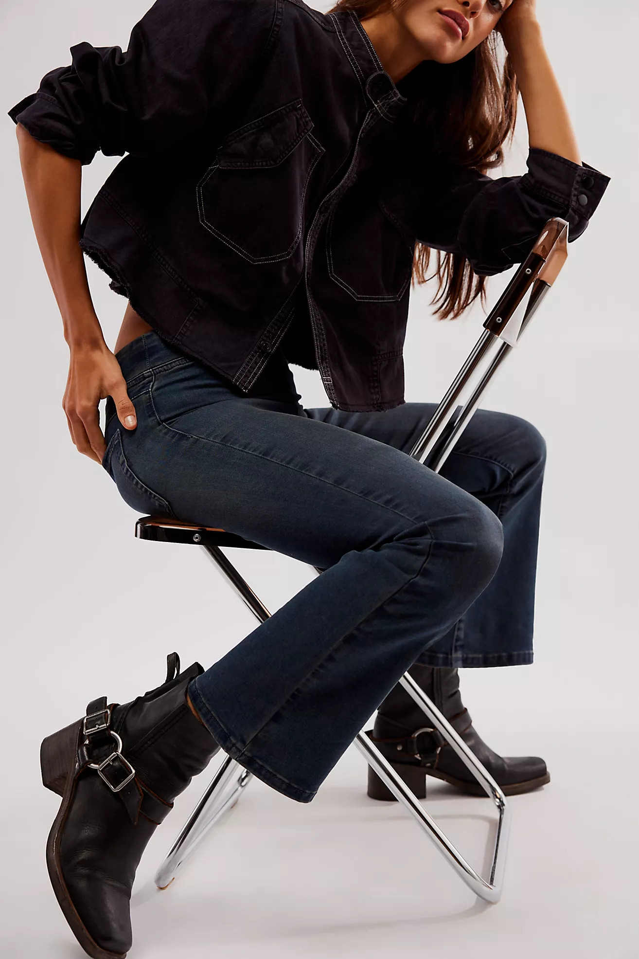 We The Free Briggs Crop Rider Boots | Free People (UK)