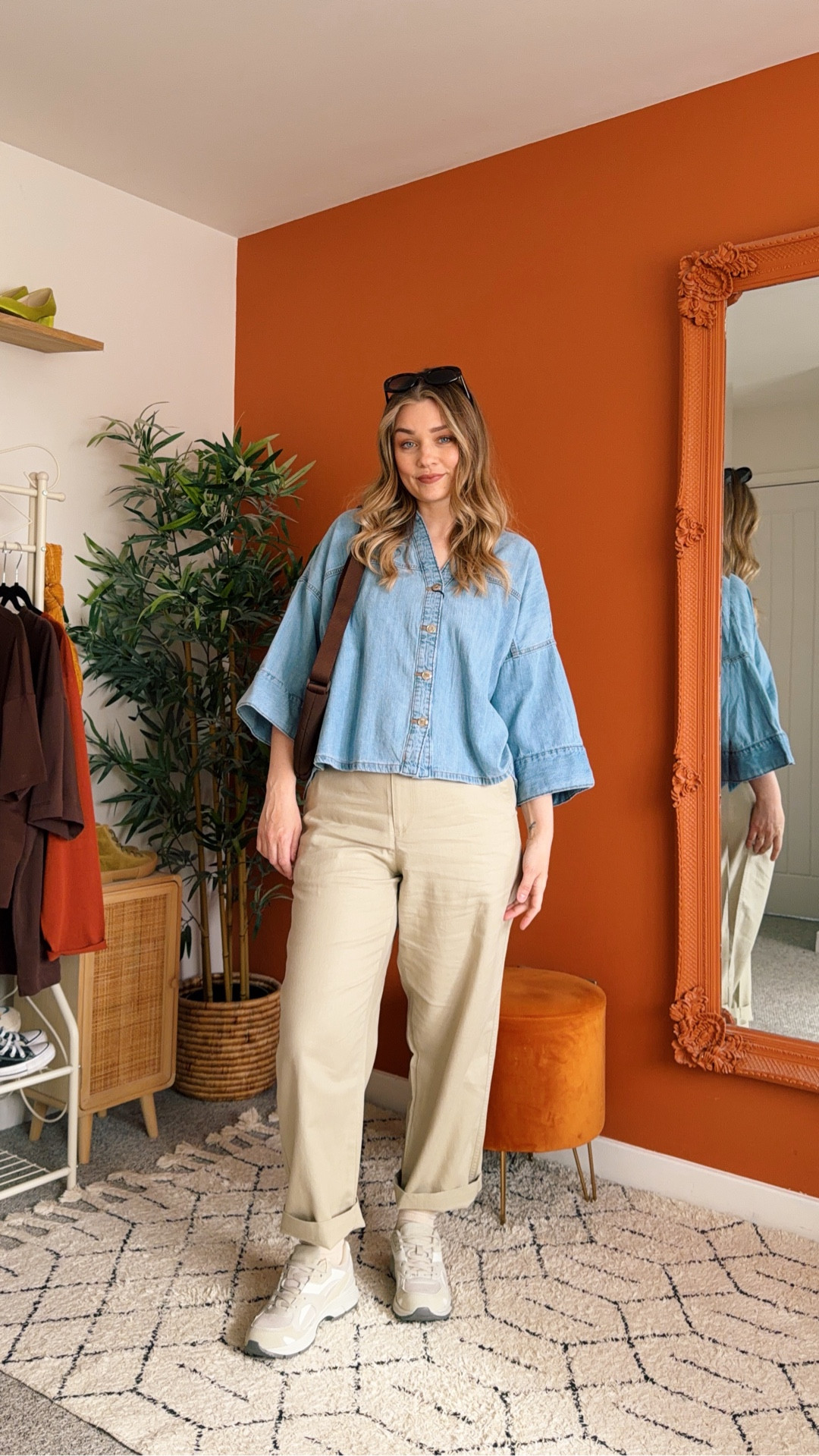 I’m wearing..

Top - M
Trousers - M 
Lips - velvet teddy 

#LTKuk #LTKspring #LTKstyletip