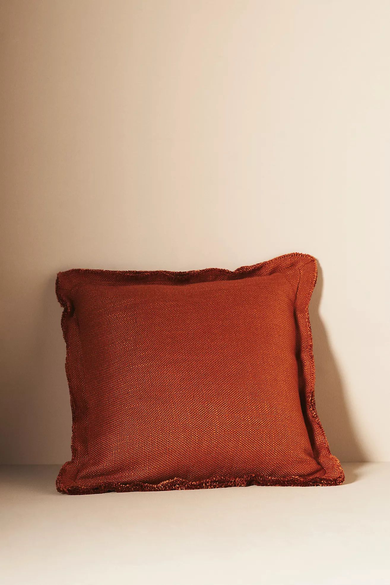 Luxe Linen Blend Pillow | Anthropologie (US)