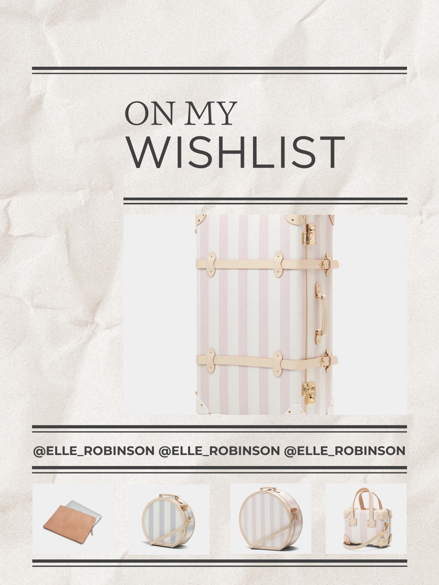 I’m loving this luggage

#LTKTravel