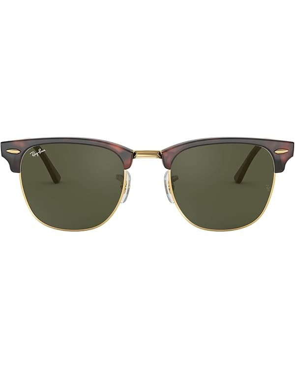 Ray-Ban RB3016 Clubmaster Square Sunglasses | Amazon (US)
