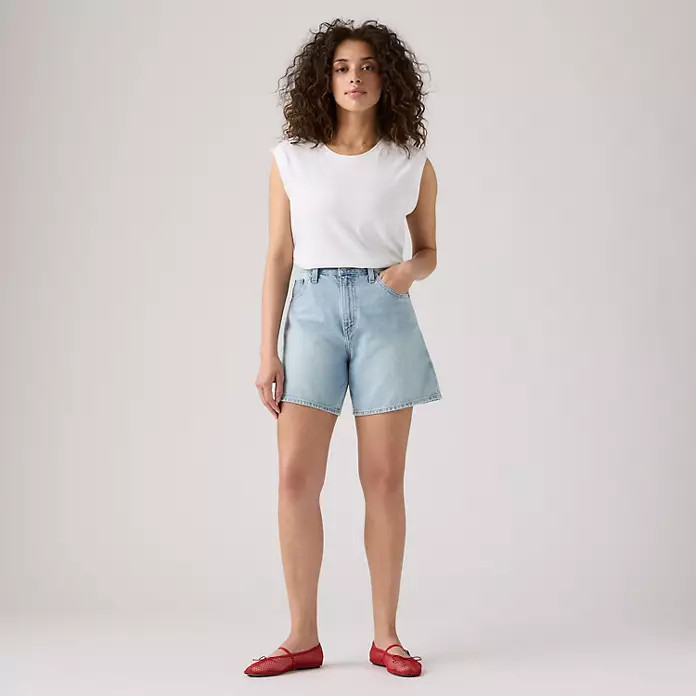 High Rise Baggy Women's Shorts | LEVI'S (US)