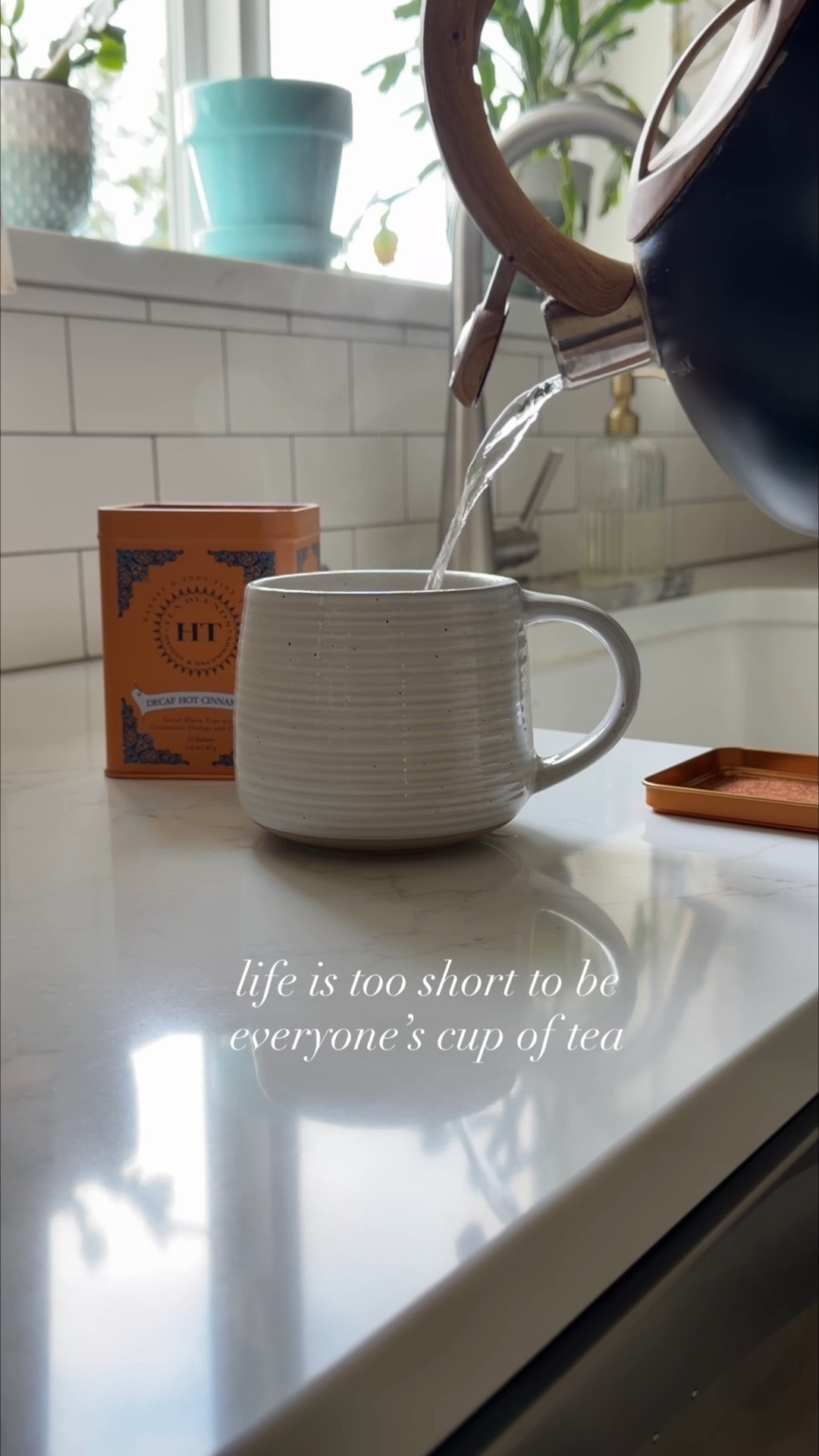 Life is too short to be everyone’s cup of tea ☕️✨ So I’m making mine exactly how I like it. This Harney and Sons decaf hot cinnamon black tea is my favorite!

#LTKfoodie #LTKHome #LTKstorytime