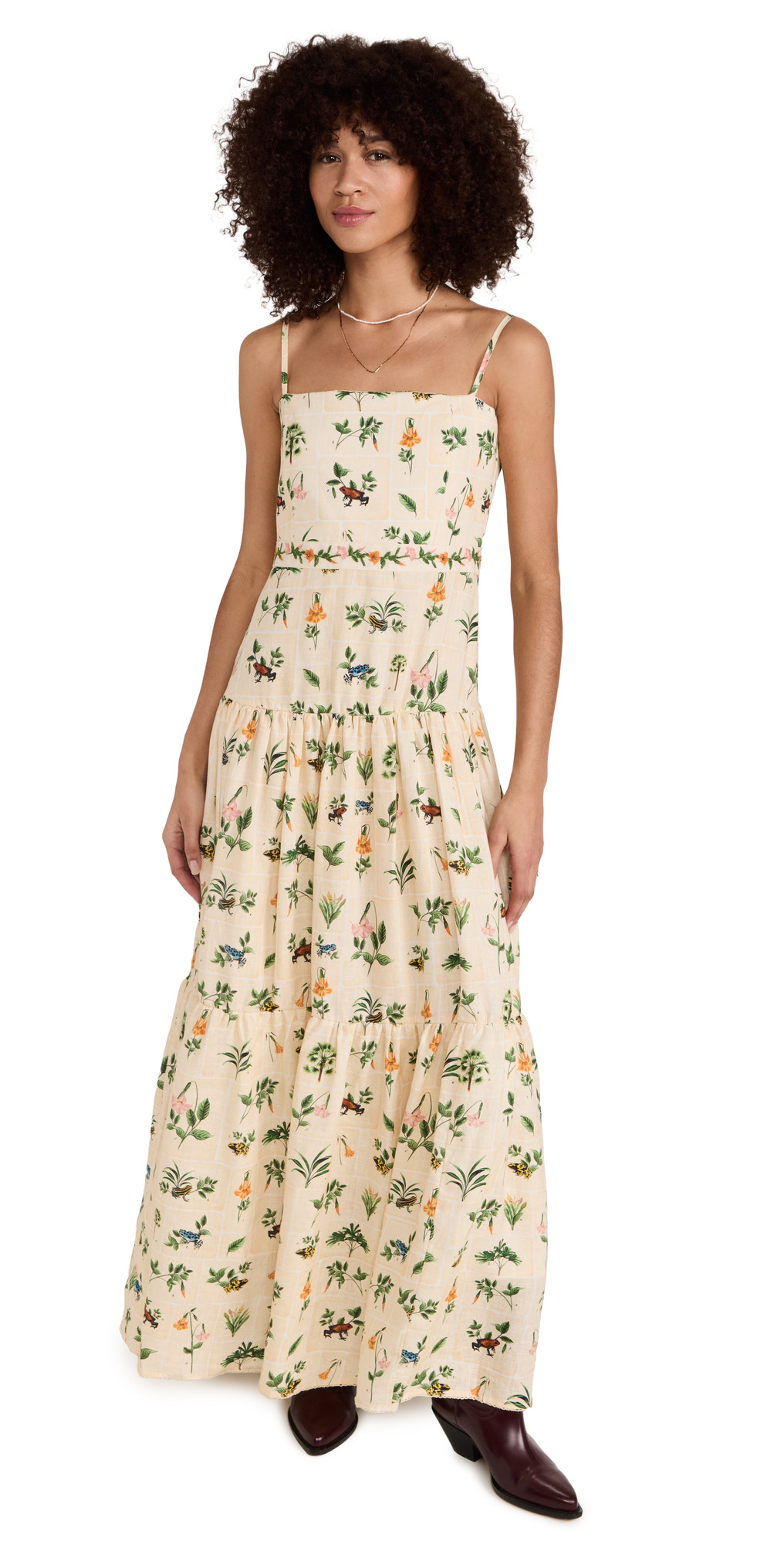 Agua by Agua Bendita Lima Ranas Maxi Dress | Shopbop