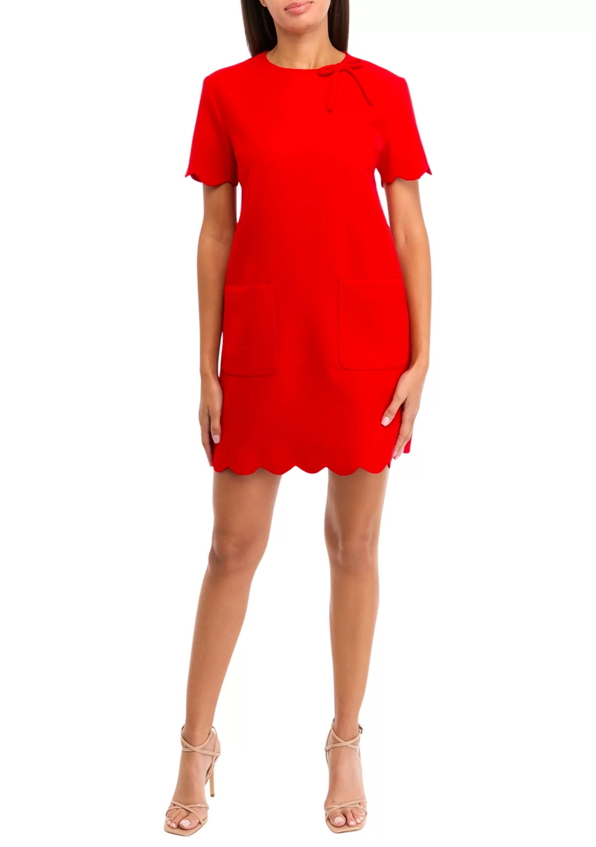 Women's Scallop Mini Dress | Belk