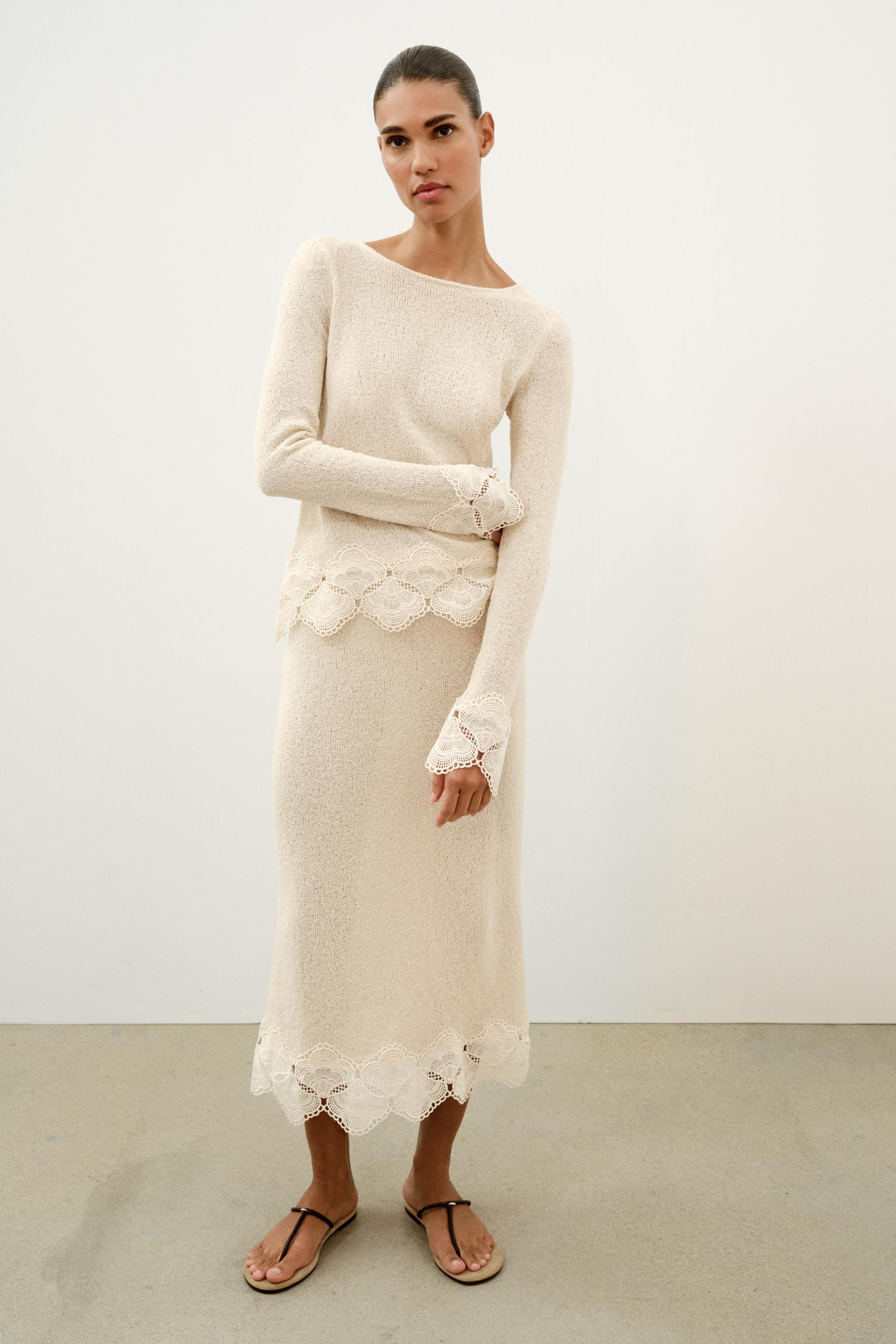 RUSTIC CROCHET TOP | Zara US