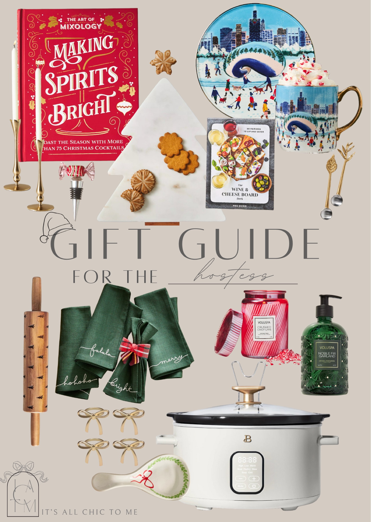 Gift ideas for the ultimate host. These chic gifts will be thoughtful for any gathering! 

#LTKSeasonal #LTKOver40 #LTKHoliday