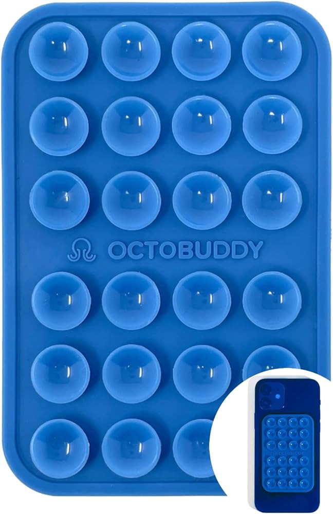 || OCTOBUDDY || Silicone Suction Phone Case Adhesive Mount || (iPhone and Android Cellphone case ... | Amazon (US)