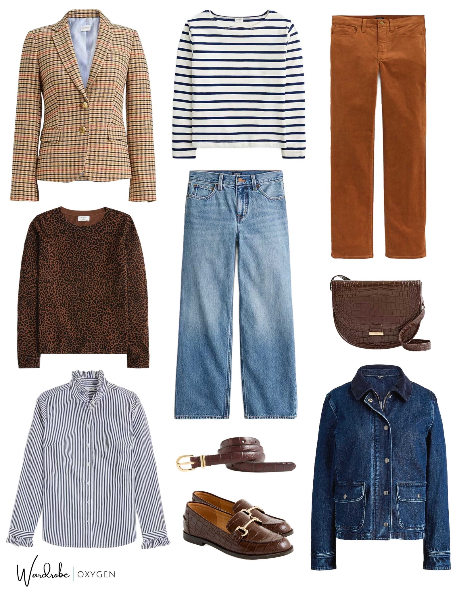A mini capsule wardrobe inspired by J. Crew Factory New Arrivals for early fall  

#LTKMidsize #LTKOver40 #LTKSeasonal