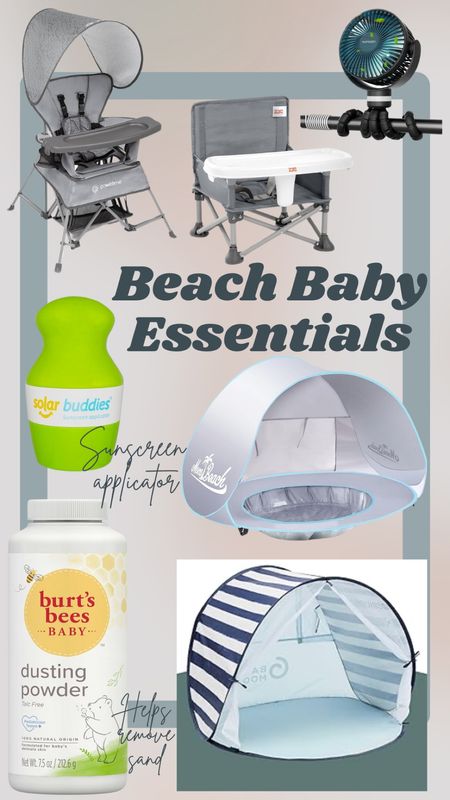 Beach baby essentials 

#LTKTravel #LTKSeasonal #LTKBaby