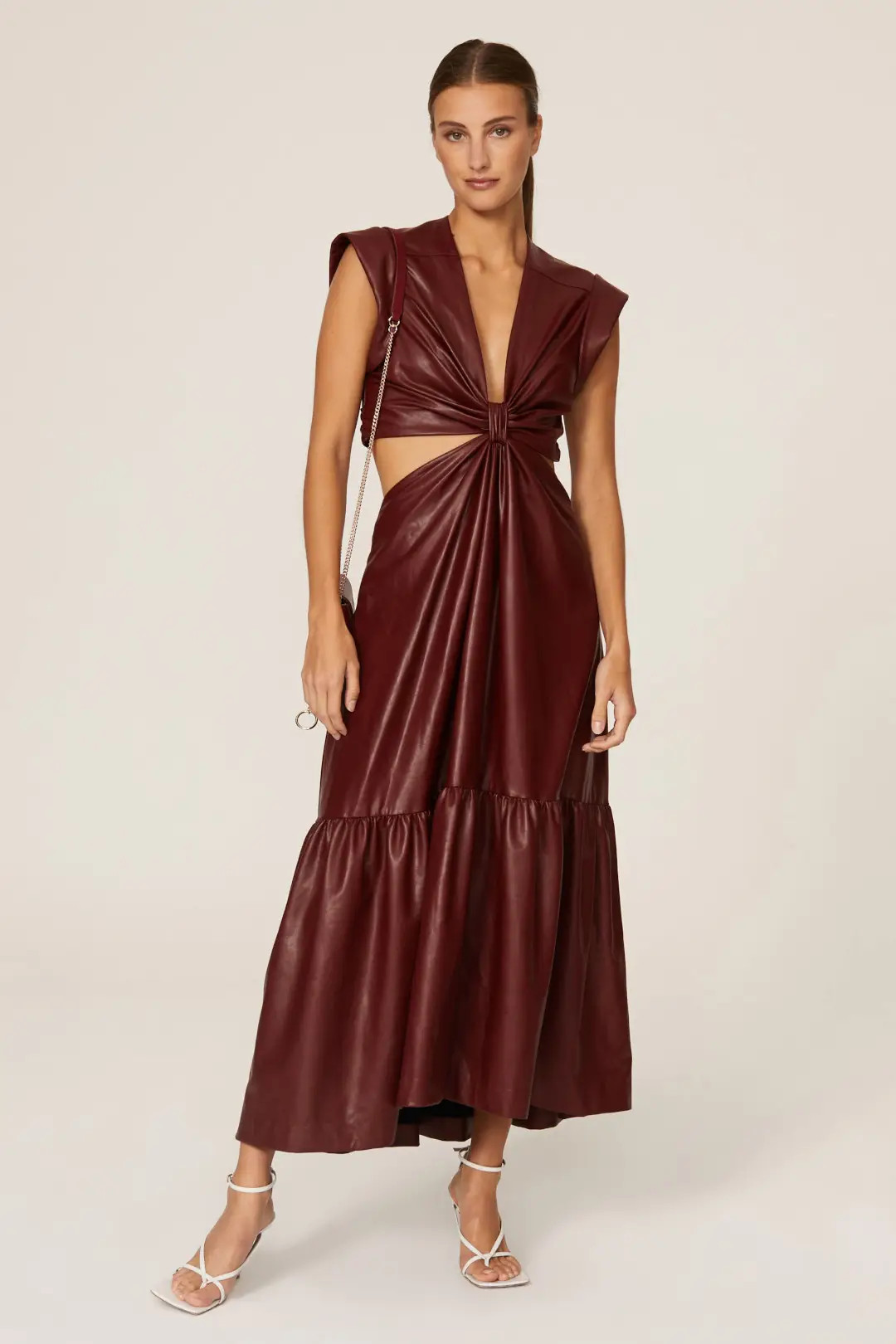 Alexandria Faux Leather Dress | Rent the Runway