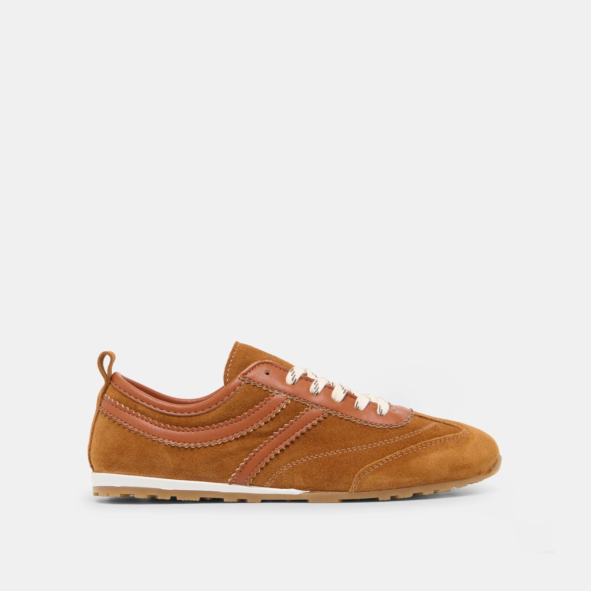 Viper Sneakers Cognac Suede | DolceVita.com