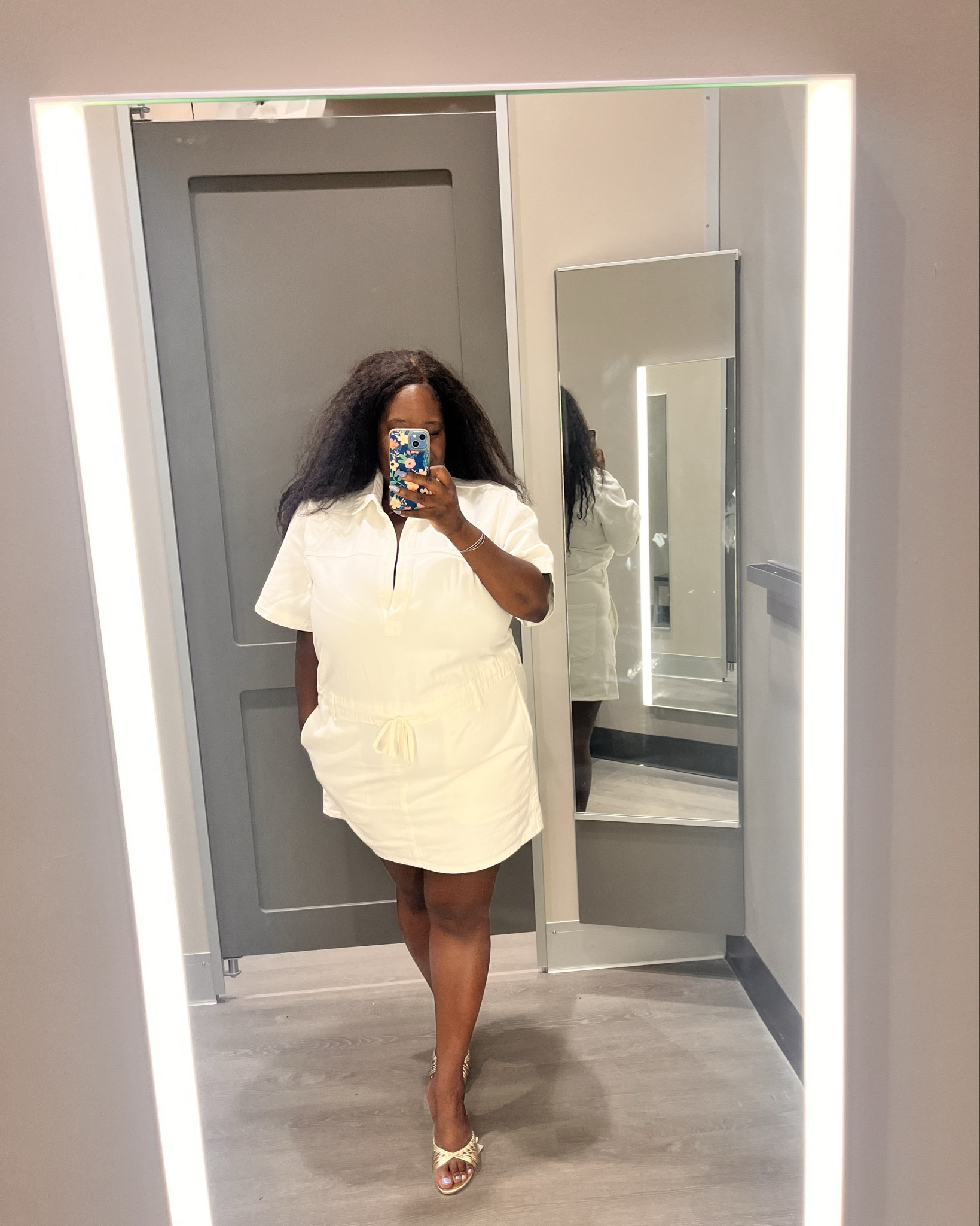 She’s giving nothing on the hanger, but the moment I slipped her on? Everything.
White denim, but make it flattering, fresh, and fit to slay.
Trust me—this one’s a try-on-before-you-judge situation.

Bonus! She’s on SALE! $19.50 (reg. $32)

I am wearing the XXL. It is TTS

#LTKFindsUnder50 #LTKSaleAlert #LTKPlusSize