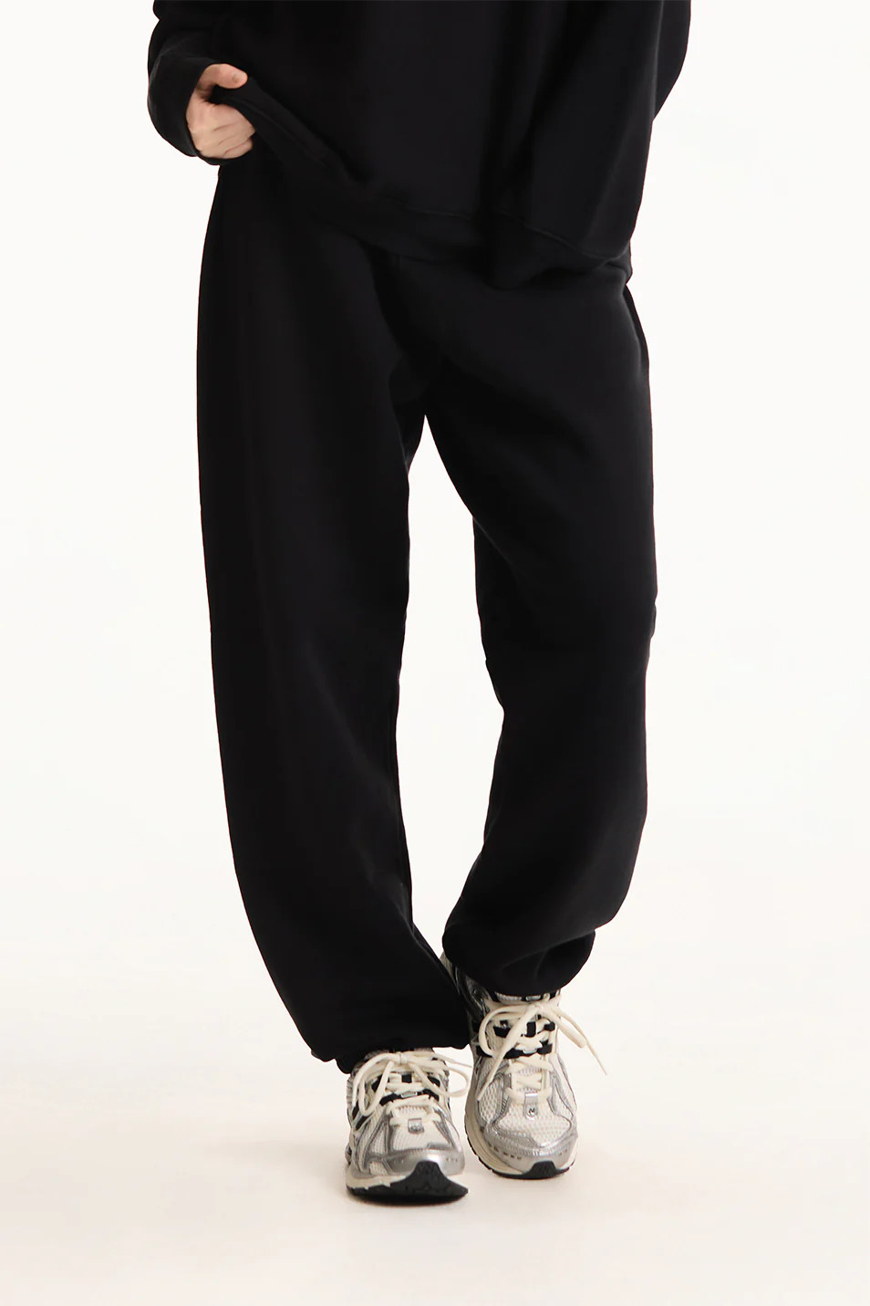 MIDWEIGHT SWEATS STAPLE OLD SCHOOL SWEATPANTS - MARLIN | SET Active