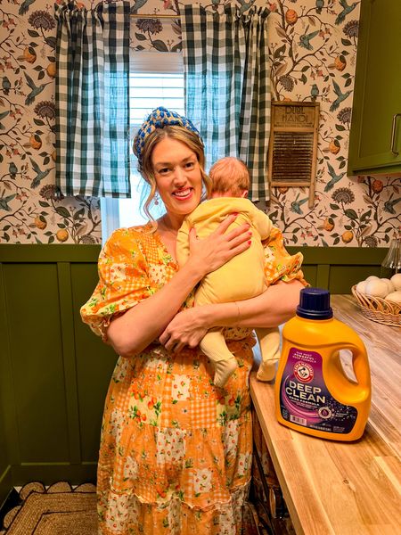 
#AD Im in my new mom era and I’m so thankful for Arm & Hammer products that are keeping me ready to fight tough stains and leave my clothes smelling clean and fresh! Shop my favorite 
products below! 
@armandhammerlaundry ! #AHDeepClean #DeepClean #TikTokMadeMeBuyIt 
#ArmandHammerPartner

#LTKHome #LTKFindsUnder50 #LTKFamily