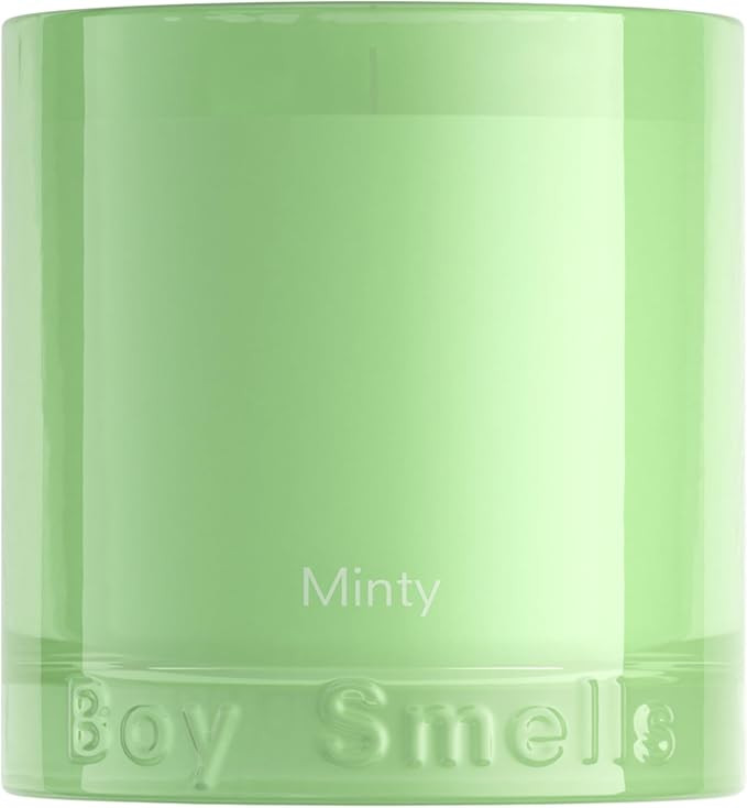 Boy Smells Mint Candle - 8.5 oz Fancy Candle with Ginger, Wild Mint, and Cedarwood- Up to 50-Hour... | Amazon (US)