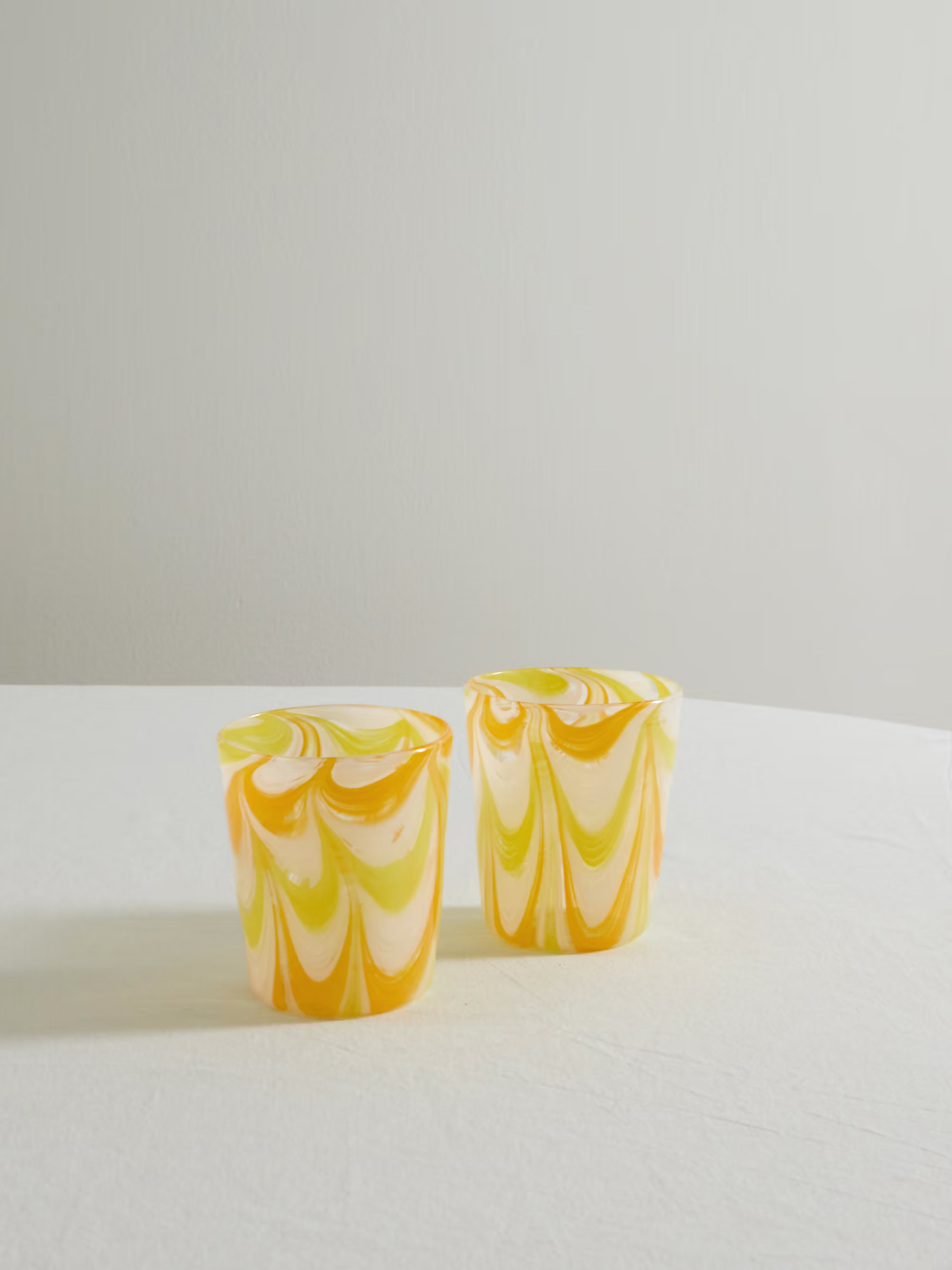 + Carolina Herrera Jackie set of two glass tumblers | NET-A-PORTER (US)