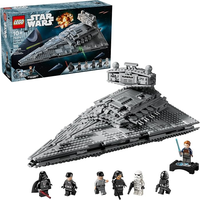 LEGO Star Wars Imperial Star Destroyer Building Toy - Build & Display Set for Boys & Girls, Ages ... | Amazon (US)