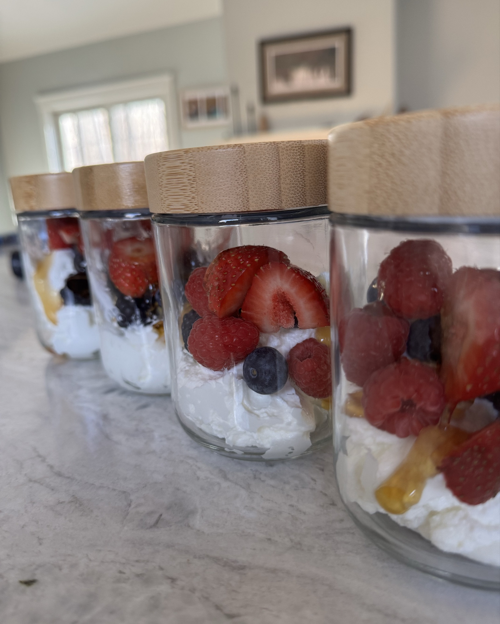 Glass jars are perfect for prepping lunch or breakfast in the go 🙌😋

#LTKFamily #LTKHome