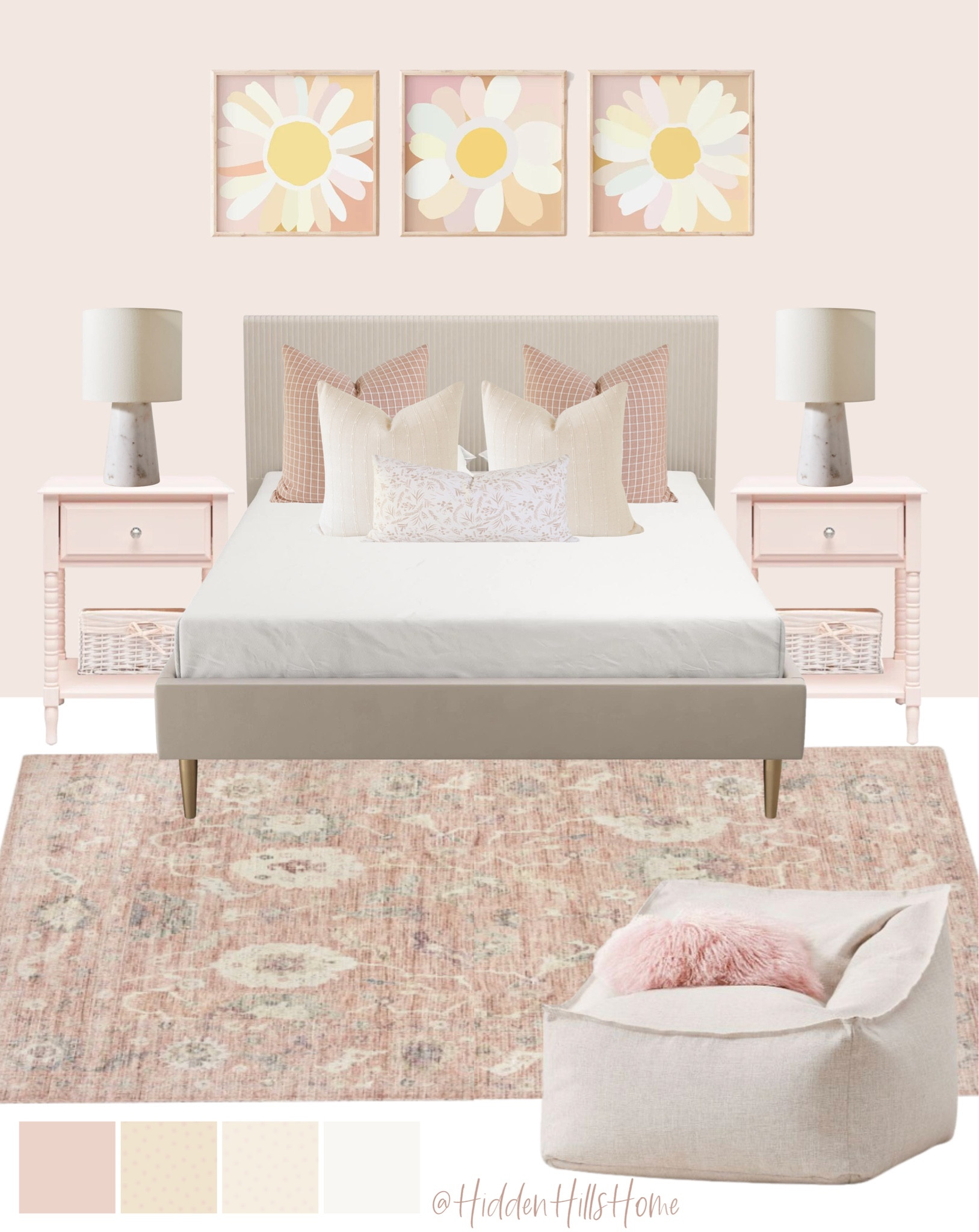 Teen girls bedroom decor, cute bedroom decor ideas, girls room mood board, kids bedroom decor Inspo #girlsbedroom

#LTKhome #LTKsalealert