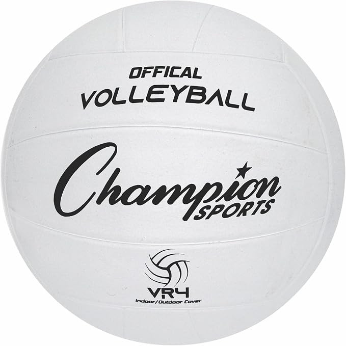 Champion Sports Rubber Volleyballs – Durable Official Size Balls for Game & Practice Use, Indoo... | Amazon (US)