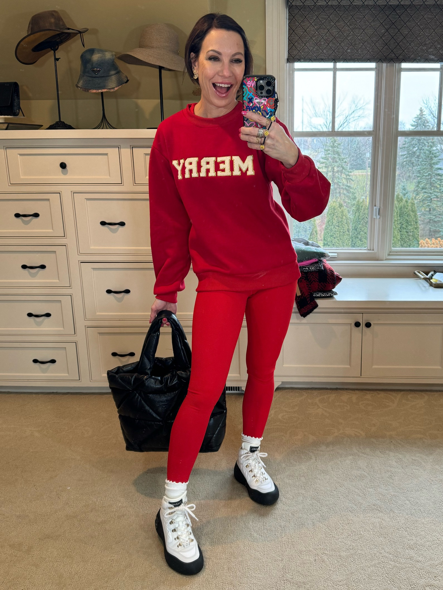 Christmas red vibes today❤️🎄

#LTKSeasonal #LTKover40 #LTKHoliday