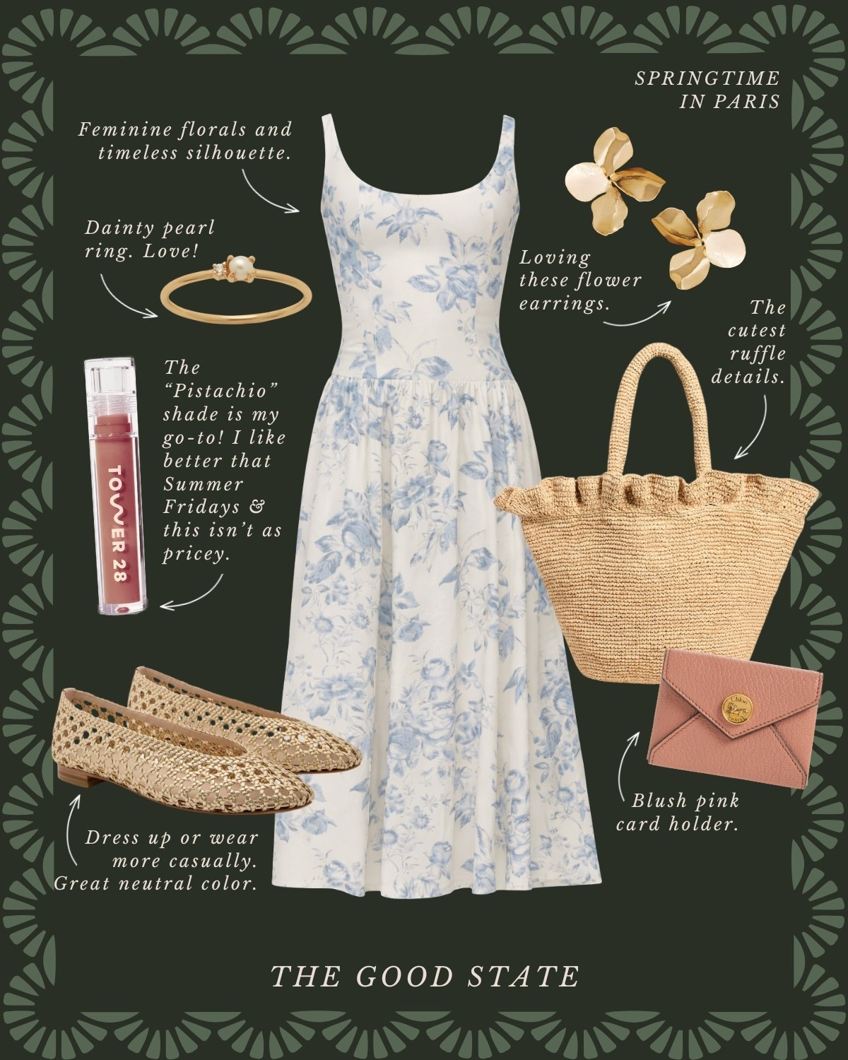 This is for the Springtime girlies. For the ones dreaming of sunny days, warmth on their skin, flowers blooming and a cool breeze. This is for the ones dreaming of mornings drenched in golden light as they sit at a cute little bistro table. Mornings with endless flaky croissants, one too many espressos and hours spent at colorful farmers markets (with their Sezane tote of course!!) and at Marché aux Puces de Saint-Ouen. 

This collection is for those with a quiet, but refined style. Classic and effortless. Those who value longevity and sustainability above what’s trending. This is for the ladies who always reach for their well-worn trench coat. The ones who know you can never have too many neck scarves. This is for the ones who love striped knits, tailored trousers, leather flats and maybe even a pop of red lipstick.

This is for those who dream of days lingering in the parking lot for a Sunday picnic. The ones who savor slow walks through the gardens. This is for the ladies lingering a littler longer as the candles flickers at the dinner table. For the ones who romanticize everyday moments. This is for you✨


#LTKActive #LTKootd #LTKSaleAlert