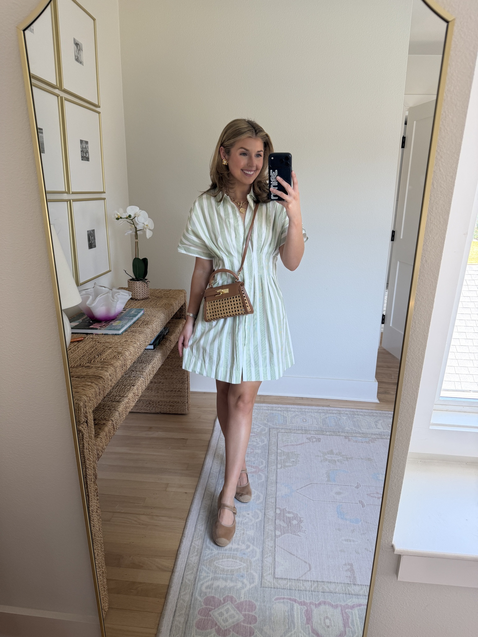 Easy outfit idea for spring! Wearing a S in dress 