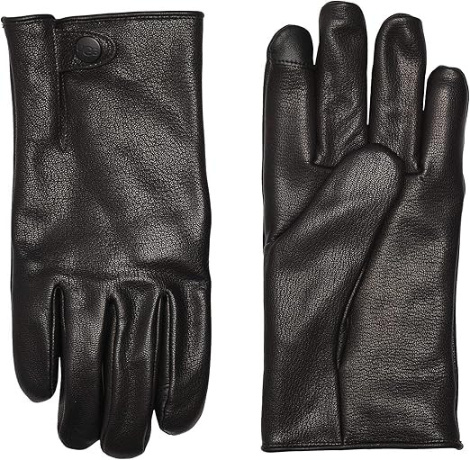 UGG Mens Tabbed Splice Vent Leather Glove | Amazon (US)