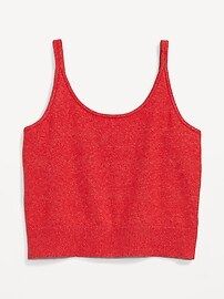 Cozy Cropped Sweater Tank Top for Women | Old Navy (US)