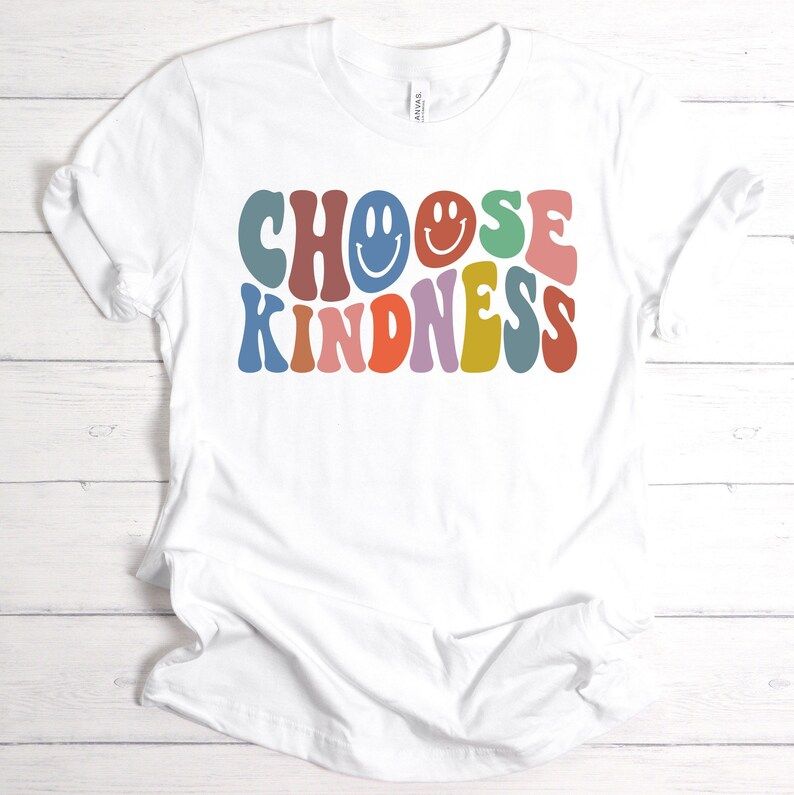 Choose Kindness T-shirt LGBTQ Pride  Ultra Soft Cotton | Etsy Canada | Etsy (CAD)