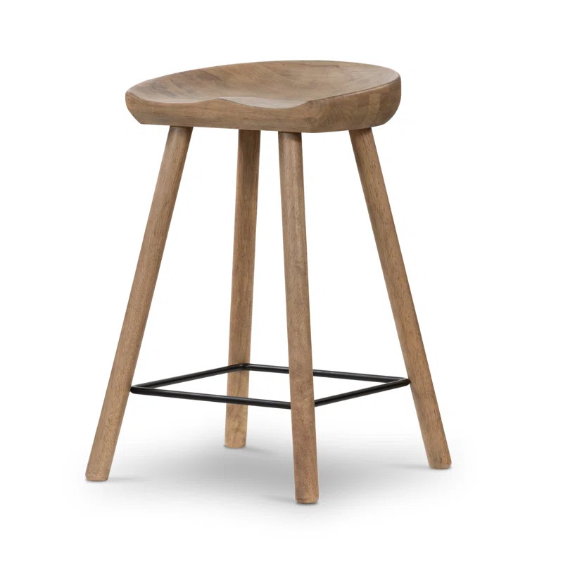 Barrett Solid Wood Bar & Counter Stool | Perigold