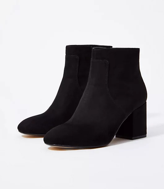 Block Heel Ankle Boots | LOFT | LOFT