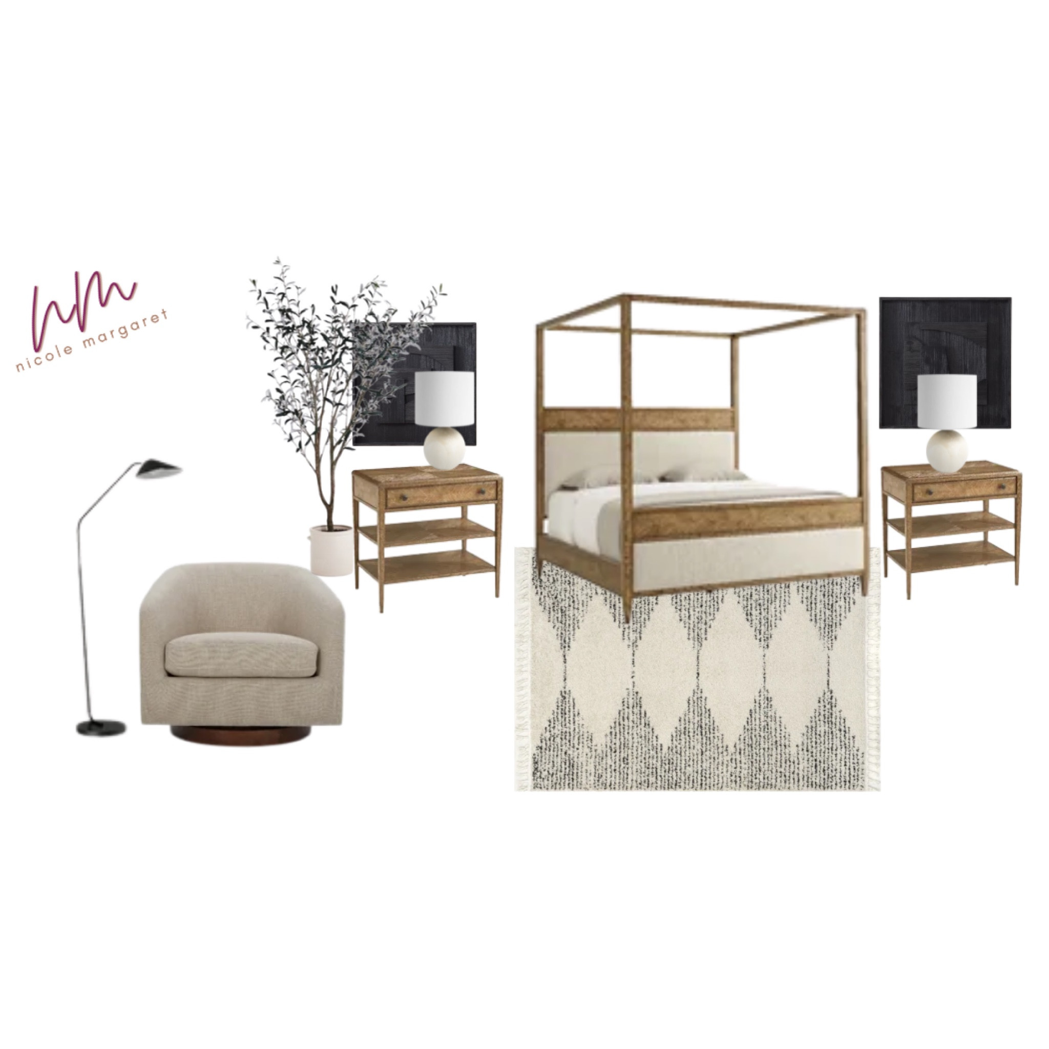 I don’t know about you but I’m loving this canopy bed design…are they making a comeback?!
Primary bedroom goals


#LTKhome