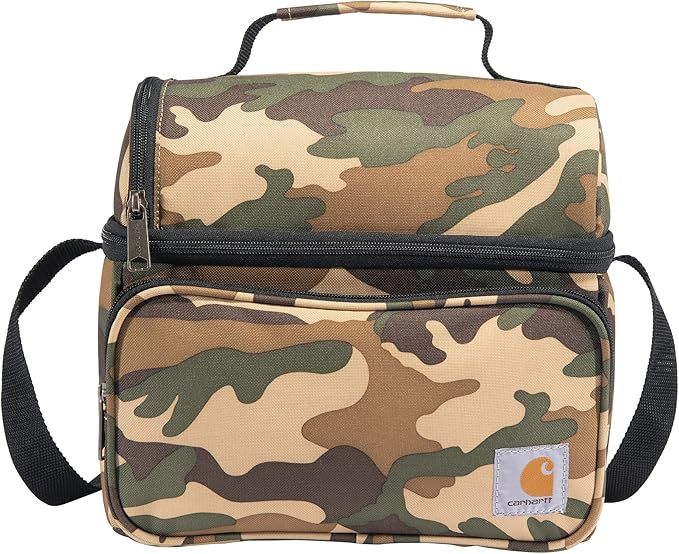 Carhartt Insulated 12 Can Two Compartment Lunch Cooler, Camo | Amazon (US)