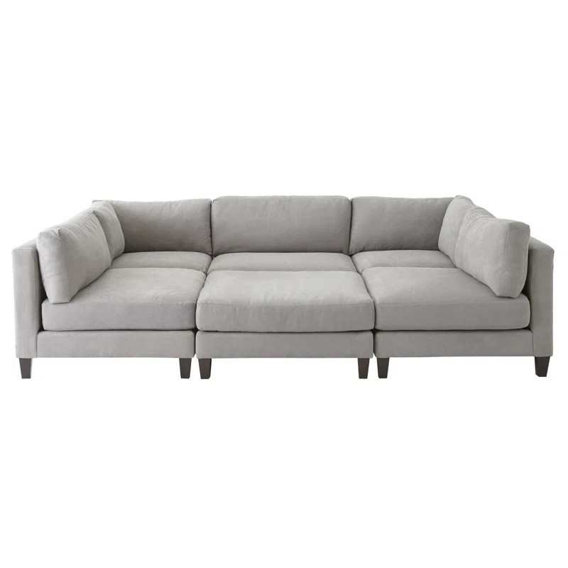 Chelsea 120" Wide Symmetrical Modular Corner Sectional | Wayfair North America