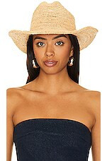 Lack of Color Raffia Cowboy Hat in Natural from Revolve.com | Revolve Clothing (Global)