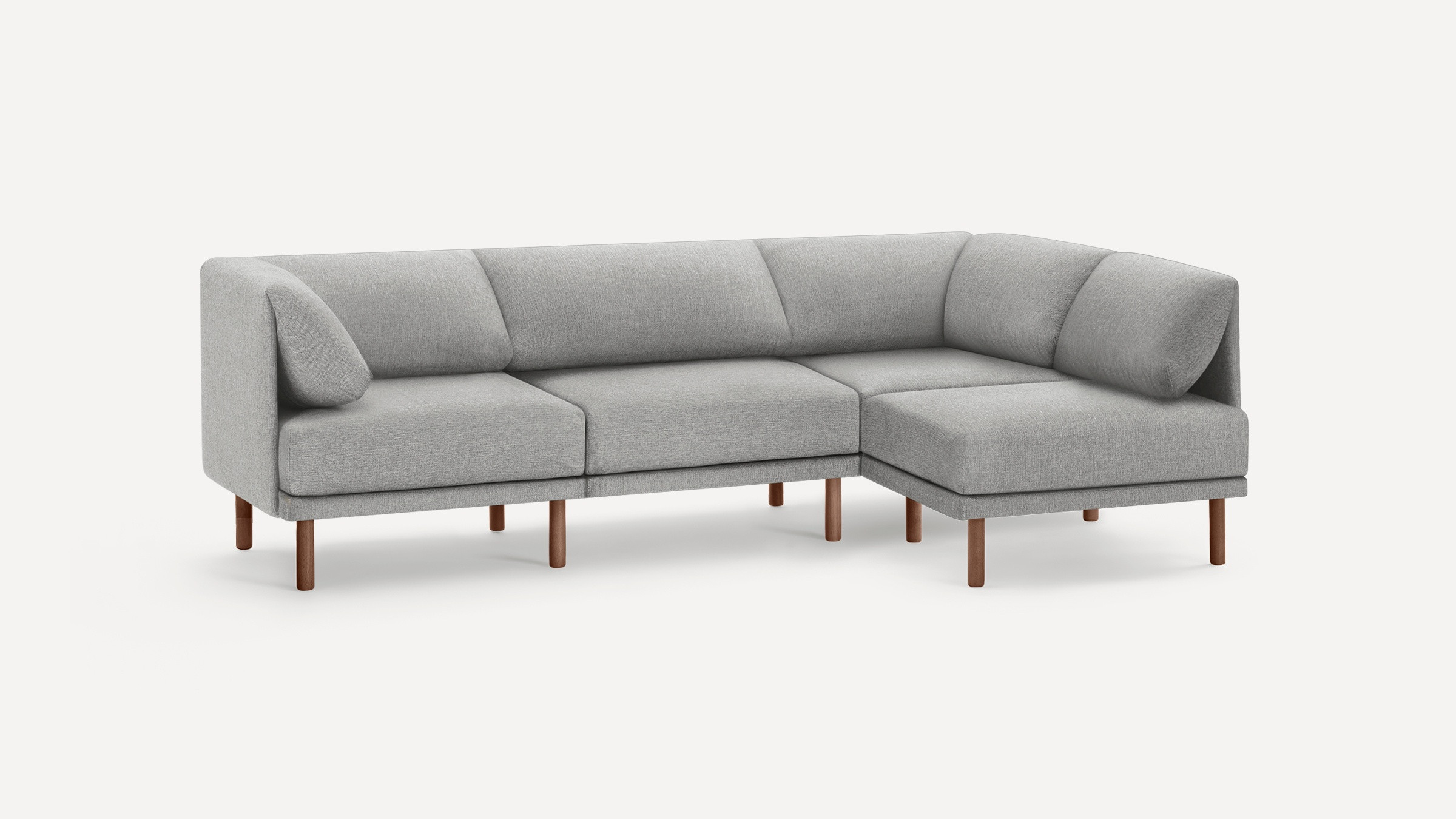 Range 4-Piece One Arm Sectional | Burrow | Burrow