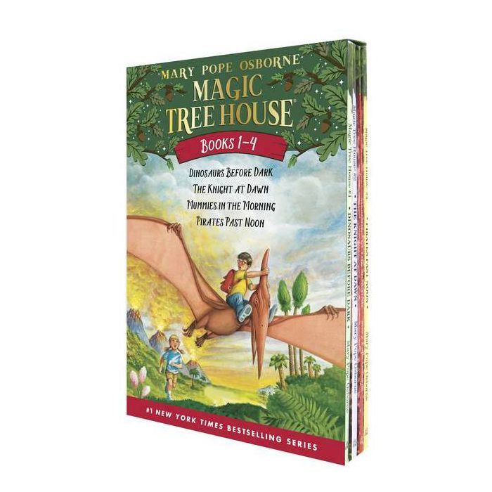 Magic Tree House Boxed Set: Books 1 - 4 (Magic Tree House Series) (Paperback) (Mary Pope Osborne) | Target