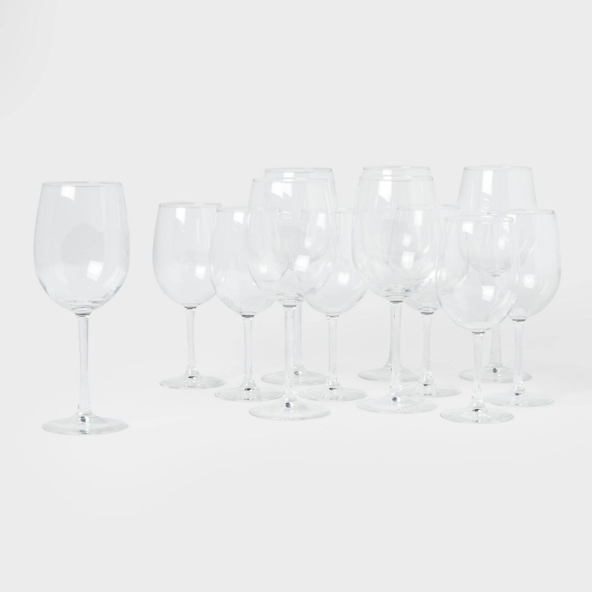 12pc Glass Assorted Wine Glasses - Threshold™ | Target